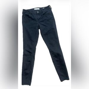 Bullhead Black Mid Rise Skinniest Jeans